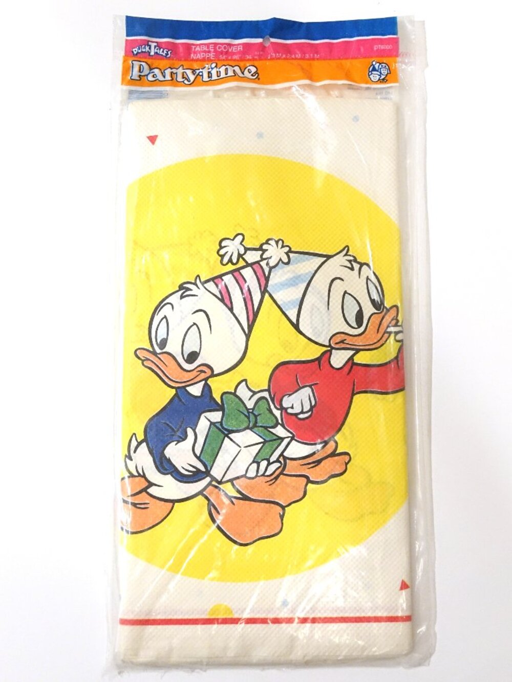 Vintage 1986 Brand New NOS Disney's Ducktales Tablecover Tablecloth 54" x 96"
